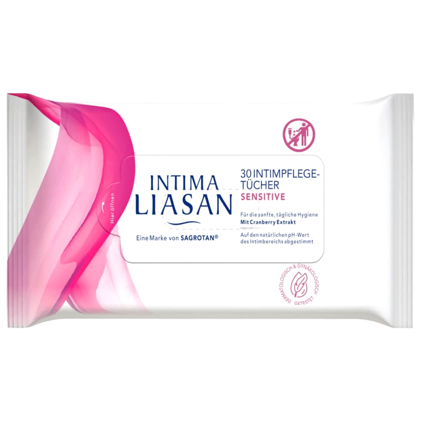 Intima Liasan Intimpflegetücher Senstive 30 Stück